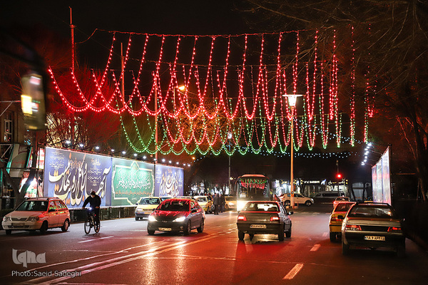 تبریز در آستانه نیمه شعبان‎‎