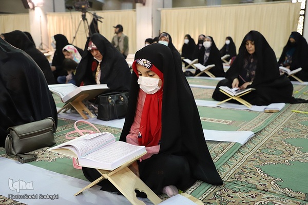 ترتیل خوانی قرآن کریم در مصلی تبریز‎‎