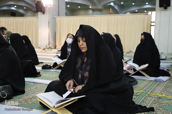 ترتیل خوانی قرآن کریم در مصلی تبریز‎‎