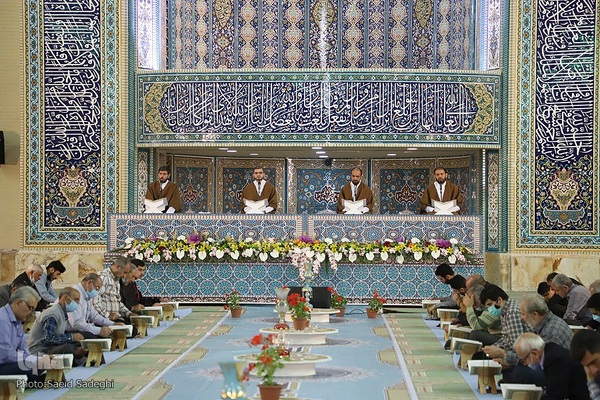 ترتیل خوانی قرآن کریم در مصلی تبریز‎‎