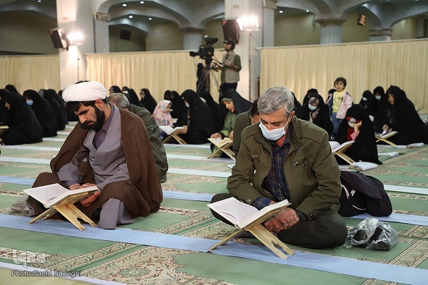 ترتیل خوانی قرآن کریم در مصلی تبریز‎‎