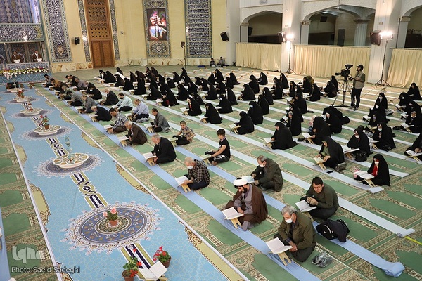 ترتیل خوانی قرآن کریم در مصلی تبریز‎‎