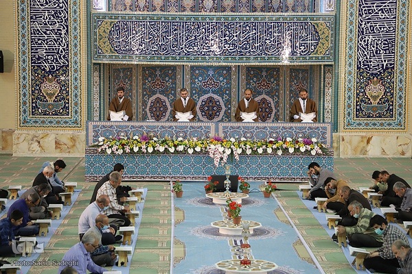 ترتیل خوانی قرآن کریم در مصلی تبریز‎‎