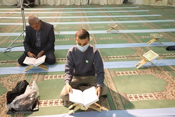 ترتیل خوانی قرآن کریم در مصلی تبریز‎‎