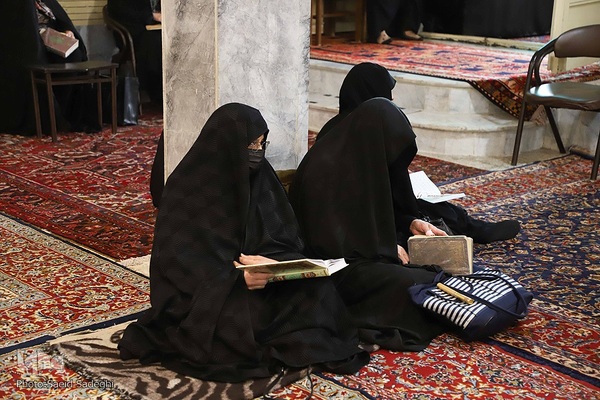 جزخوانی قرآن بانوان در مسجد طوبی تبریز‎‎