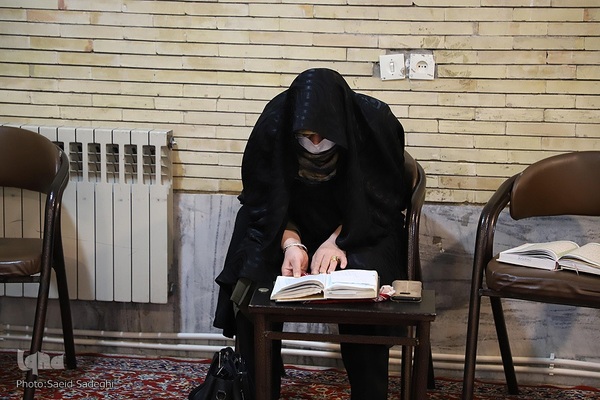 جزخوانی قرآن بانوان در مسجد طوبی تبریز‎‎