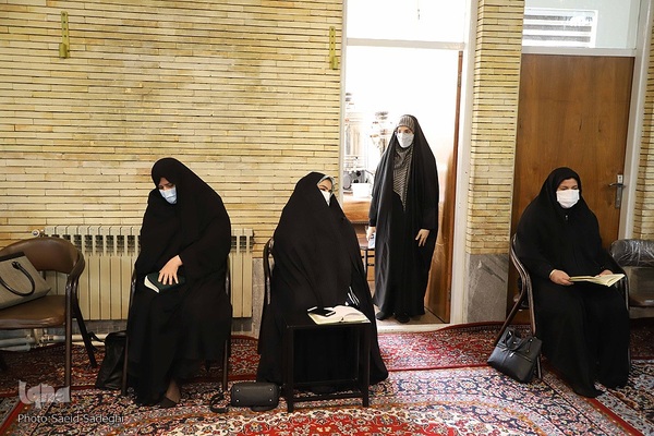 جزخوانی قرآن بانوان در مسجد طوبی تبریز‎‎