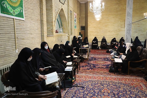 جزخوانی قرآن بانوان در مسجد طوبی تبریز‎‎