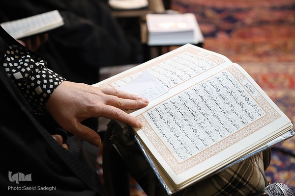 جزخوانی قرآن بانوان در مسجد طوبی تبریز‎‎