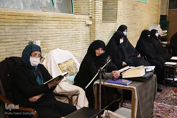 جزخوانی قرآن بانوان در مسجد طوبی تبریز‎‎