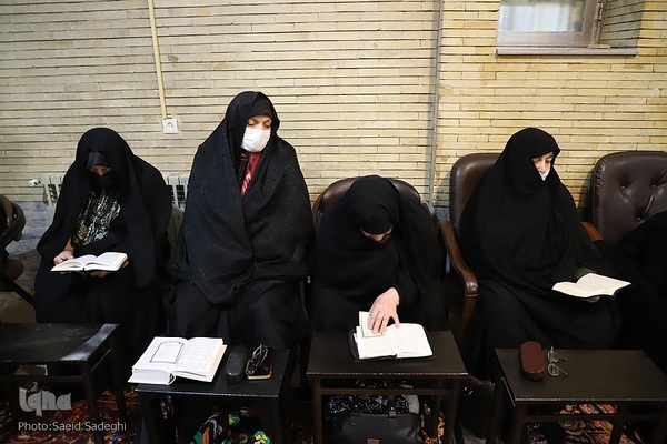 جزخوانی قرآن بانوان در مسجد طوبی تبریز‎‎