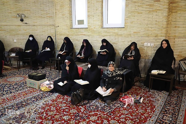 جزخوانی قرآن بانوان در مسجد طوبی تبریز‎‎