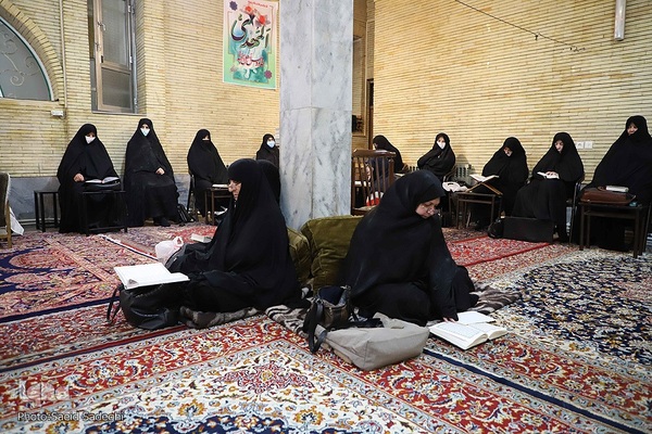 جزخوانی قرآن بانوان در مسجد طوبی تبریز‎‎