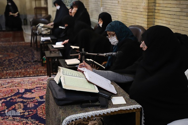 جزخوانی قرآن بانوان در مسجد طوبی تبریز‎‎