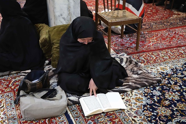جزخوانی قرآن بانوان در مسجد طوبی تبریز‎‎