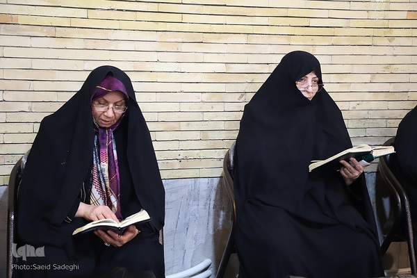 جزخوانی قرآن بانوان در مسجد طوبی تبریز‎‎