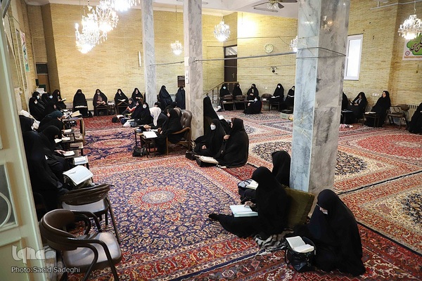 جزخوانی قرآن بانوان در مسجد طوبی تبریز‎‎