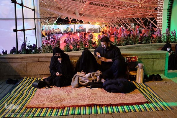 مراسم شب قدر در گلزار شهدای وادی رحمت تبریز‎‎