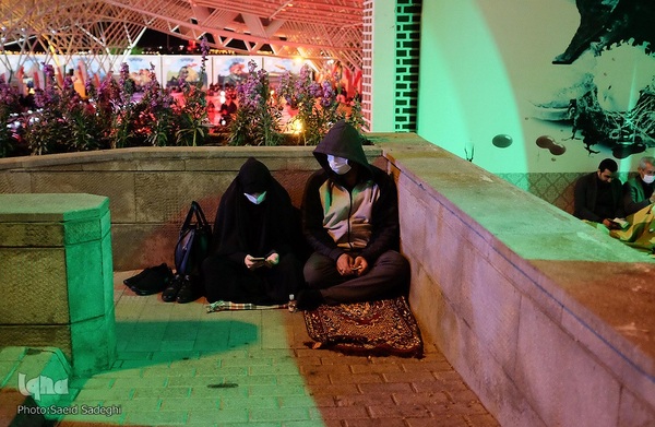 مراسم شب قدر در گلزار شهدای وادی رحمت تبریز‎‎