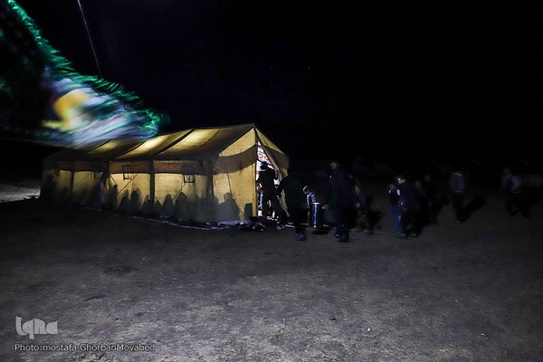 عزاداری حضرت اباعبدالله الحسین(ع) در مناطق عشایری شهرستان اهر