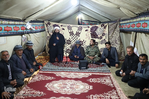 عزاداری حضرت اباعبدالله الحسین(ع) در مناطق عشایری شهرستان اهر