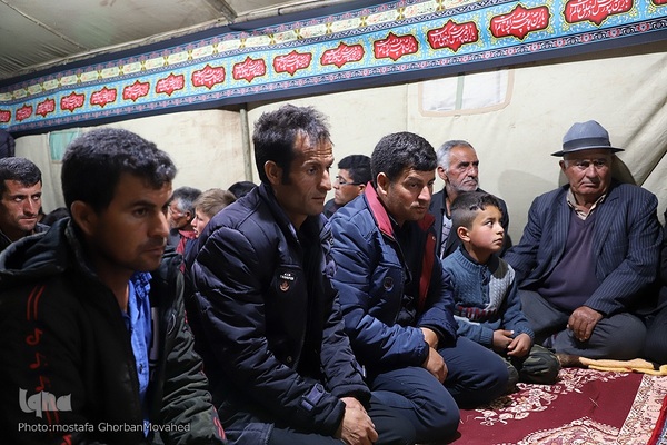 عزاداری حضرت اباعبدالله الحسین(ع) در مناطق عشایری شهرستان اهر