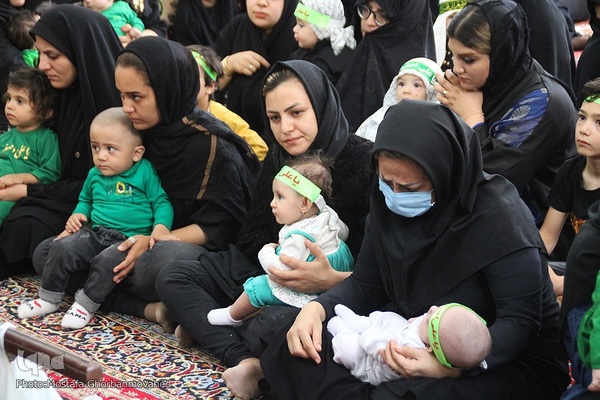 حسینیه ایران؛ سوگواره شیرخوارگان حسینی در اهر