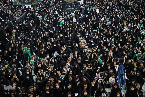 حسینیه ایران؛ سوگواره شیرخوارگان حسینی در مصلی حضرت امام(ره) تبریز