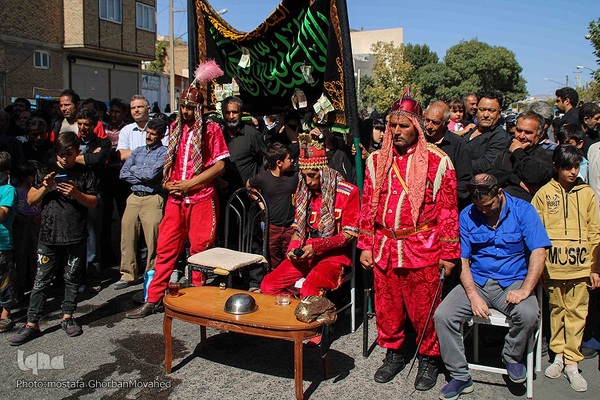آیین سنتی شبیه‌خوانی اربعین حسینی در شهرستان اهر