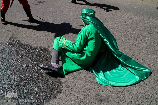 آیین سنتی شبیه‌خوانی اربعین حسینی در شهرستان اهر