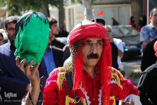 آیین سنتی شبیه‌خوانی اربعین حسینی در شهرستان اهر