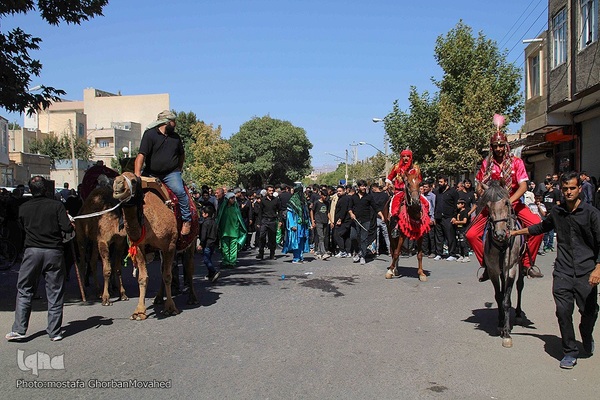 آیین سنتی شبیه‌خوانی اربعین حسینی در شهرستان اهر