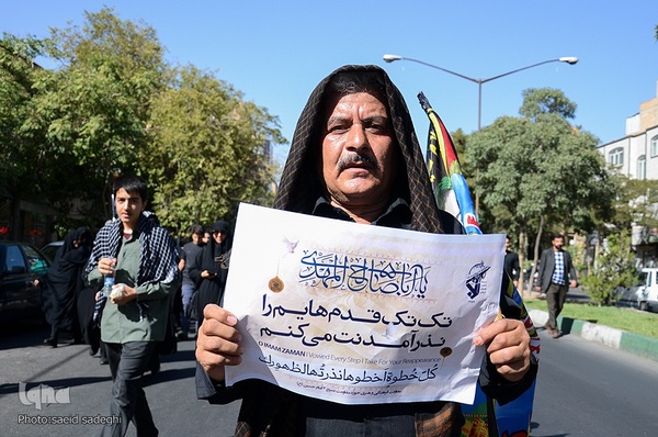 پیاده روی جا ماندگان اربیعن در تبریز‎‎