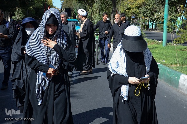 پیاده روی جا ماندگان اربیعن در تبریز‎‎