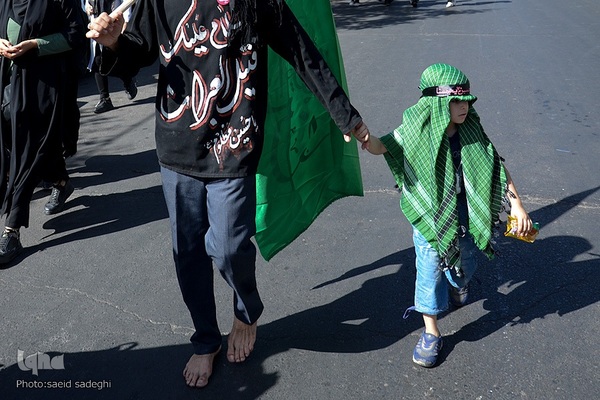 پیاده روی جا ماندگان اربیعن در تبریز‎‎