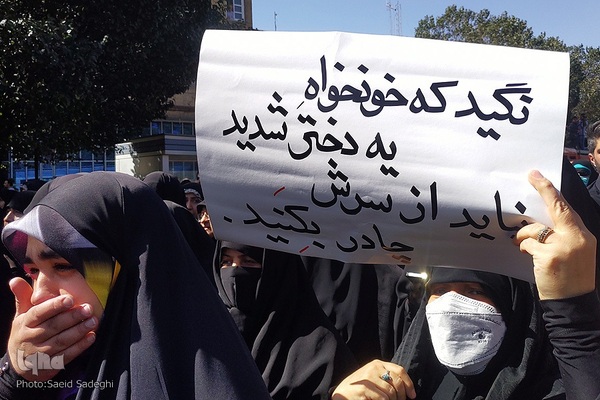 تشییع پیکر مدافع شهید امنیت «حسین اجاقی» در تبریز