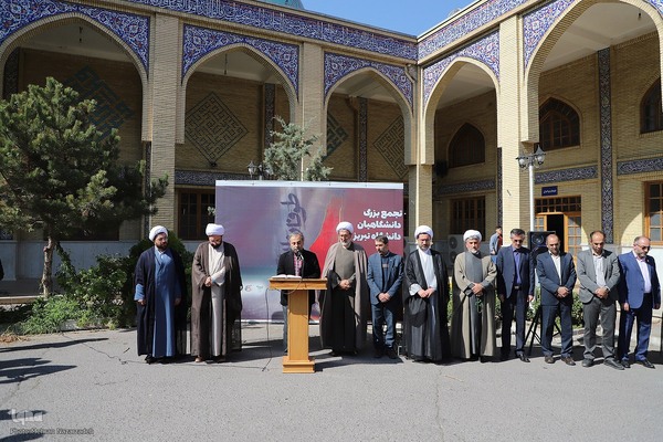 تجمع دانشگاهیان تبریز در حمایت از مقاومت‎