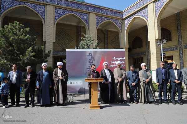 تجمع دانشگاهیان تبریز در حمایت از مقاومت‎