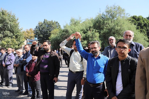 تجمع دانشگاهیان تبریز در حمایت از مقاومت‎