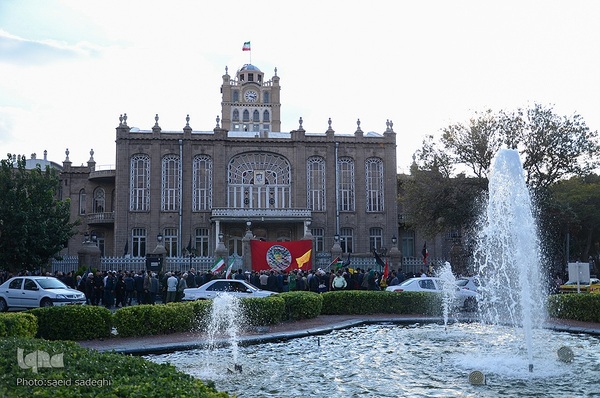 تجمع مردم تبریز در محکومیت جنایت های رژیم غاصب اسرائیل‎