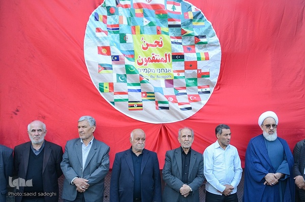 تجمع مردم تبریز در محکومیت جنایت های رژیم غاصب اسرائیل‎