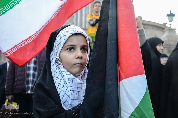 تجمع مردم تبریز در محکومیت جنایت های رژیم غاصب اسرائیل‎