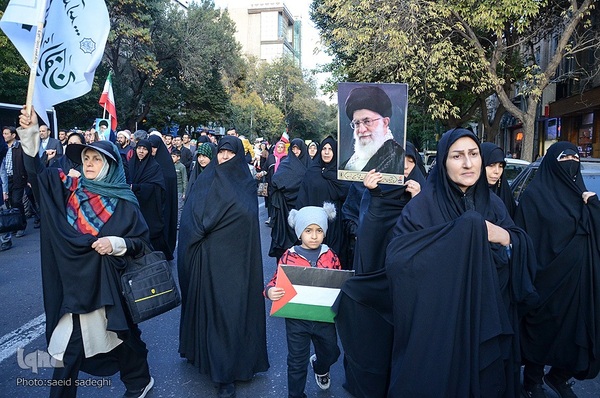 تجمع مردم تبریز در محکومیت جنایت های رژیم غاصب اسرائیل‎