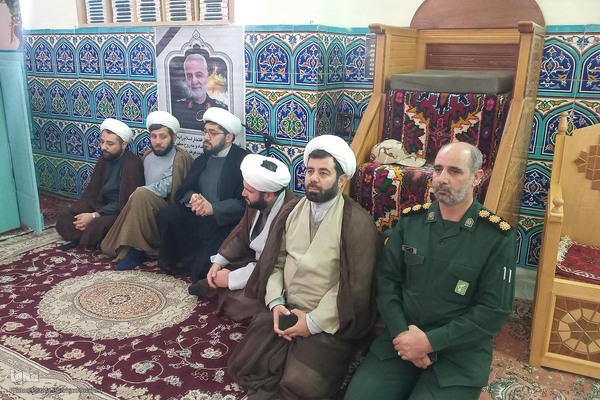 مراسم گرامیداشت چهارمین سالگرد شهادت سردار حاج قاسم سلیمانی در اهر