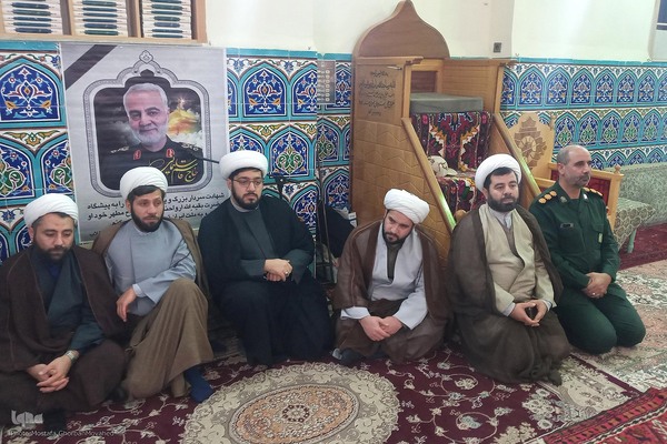 مراسم گرامیداشت چهارمین سالگرد شهادت سردار حاج قاسم سلیمانی در اهر