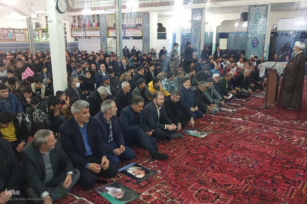 مراسم گرامیداشت چهارمین سالگرد شهادت سردار حاج قاسم سلیمانی در اهر