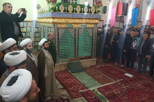 مراسم گرامیداشت چهارمین سالگرد شهادت سردار حاج قاسم سلیمانی در اهر