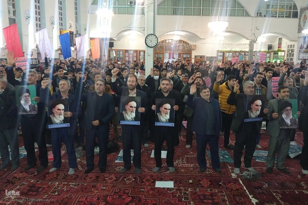 مراسم گرامیداشت چهارمین سالگرد شهادت سردار حاج قاسم سلیمانی در اهر