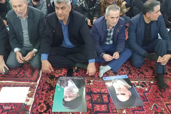 مراسم گرامیداشت چهارمین سالگرد شهادت سردار حاج قاسم سلیمانی در اهر