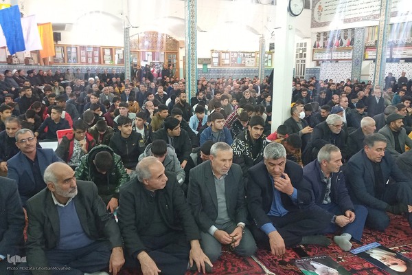 مراسم گرامیداشت چهارمین سالگرد شهادت سردار حاج قاسم سلیمانی در اهر